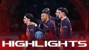 Gol Kylian Mbappe 83 Minuto Puntaje: 3-1 Paris SG vs Metz 3-1