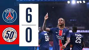 Gol Bredli Barkola 4 Minuto Punto: 1-0 Paris SG vs Montpellier 6-0