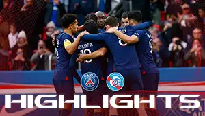 Paris SG vs Strasbourg highlights match watch