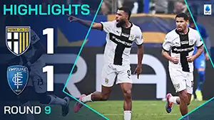 Parma vs Empoli reseña en vídeo del partido ver