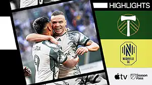 Bois de Portland vs Nashville SC highlights della match regarder