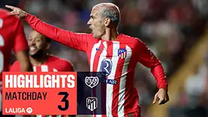 Rayo Vallecano vs Atletico Madrid highlights match watch