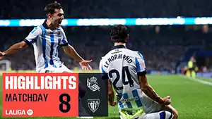 Real Sociedad vs Athletic highlights della partita guardare