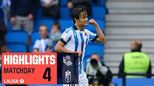 Real Sociedad vs Granada FC highlights match watch