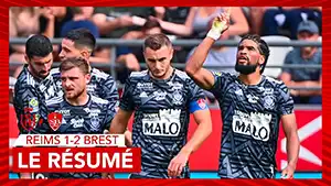 Reims vs Brest highlights della match regarder