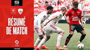Rennes vs Brest highlights della partita guardare