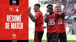 Gol Arnaud Kalimuendo 20 Minuto Puntaje: 1-0 Rennes vs Metz 5-1