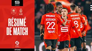 Tor Amine Gouiri 4 Minute Stand: 1-0 Rennes vs Reims 3-1