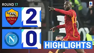 Roma vs Napoli highlights spiel ansehen