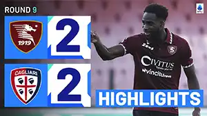 Tor Boulaye Dia 86 Minute Stand: 1-1 Salernitana vs Cagliari 2-2