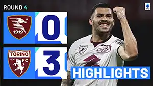 Salernitana vs Torino highlights della match regarder