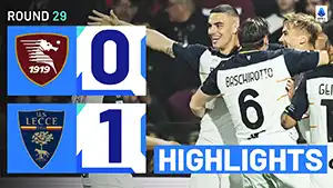 Salernitana vs Lecce highlights della match regarder
