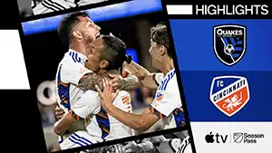 Tor Pavel Bucha 54 Minute Stand: 0-1 Erdbeben in San José vs FC Cincinnati 2-4