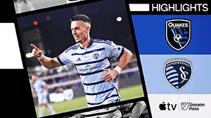 San Jose Earthquakes vs Sporting KS highlights match watch