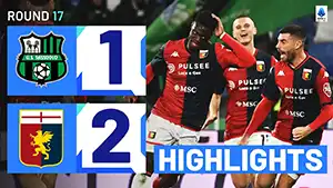 Sassuolo vs Genoa highlights match watch