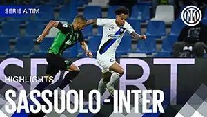Sassuolo vs Inter reseña en vídeo del partido ver