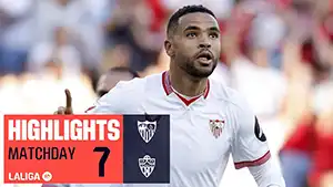 Sevilla vs Almería highlights match watch