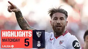 Sevilla vs Las Palmas highlights match watch