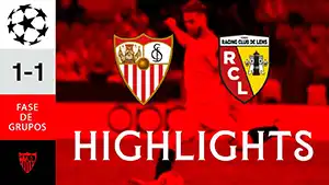 But Lucas Ocampos 9 Minute Score: 1-0 Sevilla vs Lens 1-1