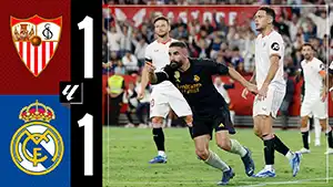 Sevilla vs Real Madrid highlights della match regarder