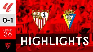 Sevilla vs Cadiz highlights della partita guardare
