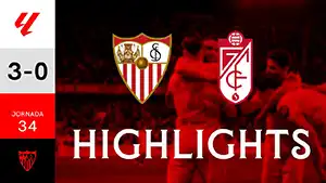 Sevilla vs Granada FC reseña en vídeo del partido ver