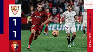 Sevilla vs Osasuna wideorelacja z meczu oglądać