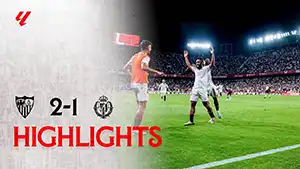 Sevilla vs Real Valladolid highlights match watch