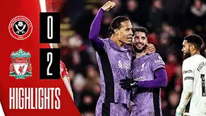 Sheffield United vs Liverpool highlights della match regarder