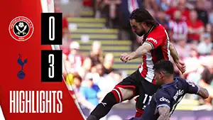 Sheffield United vs Tottenham highlights match watch