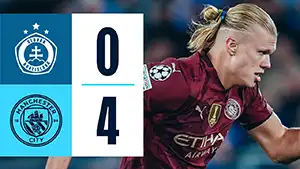 slovacco vs Manchester City highlights della partita guardare