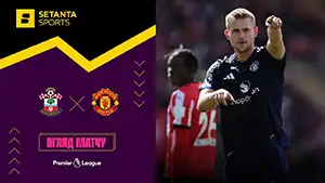 Gol Matthijs de Ligt 35 Minuta Wynik: 0-1 Southampton vs Manchester United 0-3