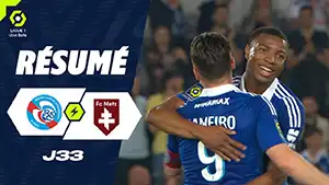 Tor Andrey Santos 90+1 Minute Stand: 2-1 Strasbourg vs Metz 2-1