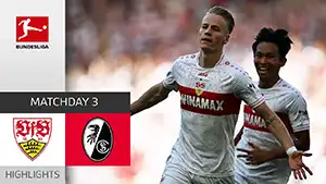 Stuttgart vs Freiburg highlights della partita guardare