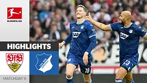 Stuttgart vs Hoffenheim highlights della partita guardare