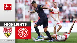 Tor Enzo Millot 8 Minute Stand: 1-0 Stuttgart vs Mainz 3-3