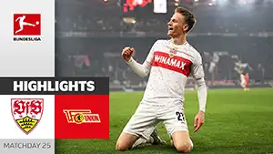 Stuttgart vs Union Berlin highlights della partita guardare