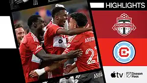 Toronto FC vs le feu de Chicago highlights della match regarder