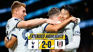 Gol Heung-Min Son 36 Minuta Wynik: 1-0 Tottenham vs Fulham 2-0