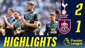 Tottenham vs Burnley highlights della partita guardare