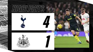 Gol Iyenoma Udogie 26 Minuta Wynik: 1-0 Tottenham vs Newcastle Utd 4-1