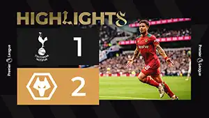 Tottenham vs Wolverhampton highlights della match regarder