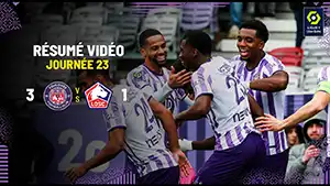 Toulouse vs Lille highlights della partita guardare