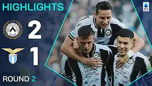 Udinese vs Lazio highlights spiel ansehen