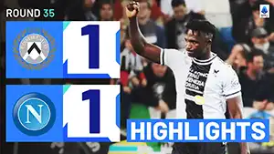 Udinese vs Napoli highlights della match regarder