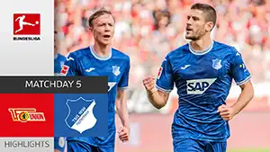 Union Berlin vs Hoffenheim highlights match watch