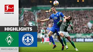 Werder vs Darmstadt 98 reseña en vídeo del partido ver