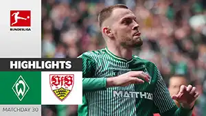 Werder vs Stuttgart highlights della partita guardare