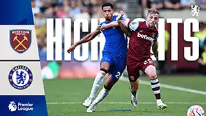 Goal Naif Aguerd 7 Minute Score: 1-0 West Ham vs Chelsea 3-1