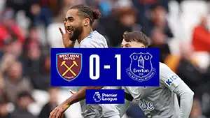 West Ham vs Everton highlights match watch